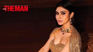 Mouni Roy is all glitzy and glittery in sequinned, glamourous beige avatar, fans in love