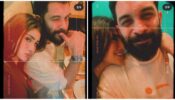 Mouni Roy is all smiles in husband Suraj Nambiar’s presence, can’t stop feeling cosy with him