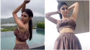 Mouni Roy is busy catching ‘raindrops’ while enjoying weather, grooves to JugJugg Jeeyo song