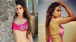 Mouni Roy To Nia Sharma: Celebrity Actresses Who Still Raise The Temperature Bar In Bikini Looks