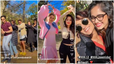 Mr Faisu, Sriti Jha, Jannat Zubair, Rubina Dilaik and entire KKK12 gang spend a day out together, watch