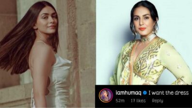 Mrunal Thakur turns into ‘white muse’ in classic white co-Ord set, Huma Qureshi says, ‘I want the dress’