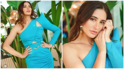 Nargis Fakhri oozes like divine beauty in one-shoulder blue outfit, see pics