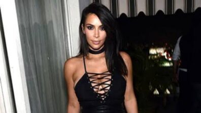 Have A Sneak Peek At Kim Kardashian’s Black Leather Dress Collection