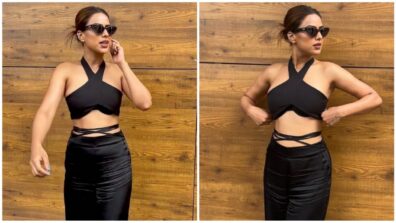 Nia Sharma is sensuality personified in black cut-out outfit, are you in love?