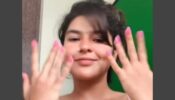 Nidhi Bhanushali shows off her pink classy nail-paint, girls take inspiration