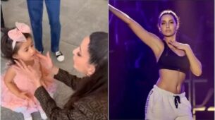 Nora Fatehi Wins Hearts As She Moves Her Legs With Little Fan On Naach Meri Rani: See Here