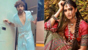 Parth Samthaan comes out of vanity van in bathrobe, Erica Fernandes asks, “how do you like this look?”
