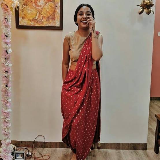 Prajakta Koli And Her Undying Love For Sarees - 1