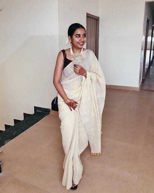 Prajakta Koli And Her Undying Love For Sarees - 3