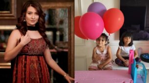 Radhika Pandit shares a glimpse of her daughter Aarya’s playtime
