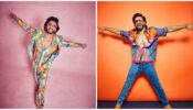Ranveer Singh Doesn’t Stop Playing With Colours In These Multi-Coloured Co-Ords