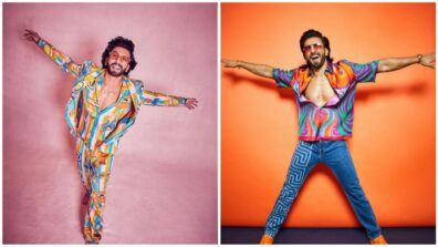 Ranveer Singh Doesn’t Stop Playing With Colours In These Multi-Coloured Co-Ords