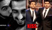 Ranveer Singh Kisses Arjun Kapoor: Caught In Camera: See Video