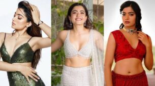 Rashmika Mandanna Is A Sensuous Beauty In Deep Necks: Do You Feel The Temperature Rise?
