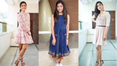 Rashmika Mandanna Oozes Oomph As She Dresses Up In These Simple Yet Beautiful Dresses