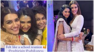 Reunion: Kriti Sanon shares adorable pictures with school friends