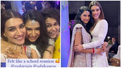 Reunion: Kriti Sanon shares adorable pictures with school friends