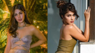 Rhea Chakraborty Looks Beautiful In These Lime Outfits; Check Them Out!