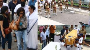 RIP Legend: Singer KK gets ‘gun salute’ at his last rites in Kolkata, family and CM Mamata Banerjee attend