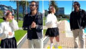 Rubina Dilaik and Rohit Shetty get candid on KKK12 sets, see pics