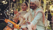 Rubina Dilaik celebrates 4th anniversary with husband Abhinav Shukla, promises to be together in water, land or air