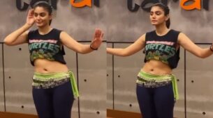 Sana Makbul flaunts curvaceous midriff while performing belly dance, video sends shockwaves on internet