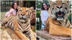 Sana Makbul spends time with ‘Tiger’ on her birthday, pictures leaked