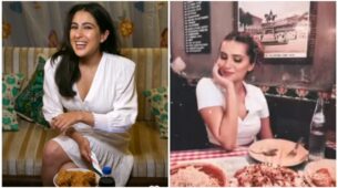 Sara Ali Khan is cooking yummy, juicy crispy meal, Tara Sutaria says, “This Parsi ate 2 dinners”