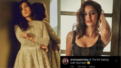 Sara Ali Khan looks dreamy in embellished suit, Ananya Panday has something to say