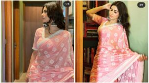 Saree is Mouni Roy’s all-time aesthetic! Pictures inside