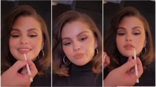 Selena Gomez Looks Drop-Dead Gorgeous As She Flaunts Her Close-Up Look In Black