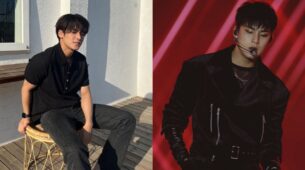 SEVENTEEN Mingyu Shows What Fashion Is In Black Fits
