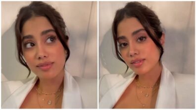 Se*y Video: Janhvi Kapoor is sensuality personified, looks like a bombshell in white customized pantsuit