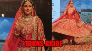 Shehnaaz Gill turns bride in a stunning red lehenga, grooves to Sidhu Moose Wala’s song