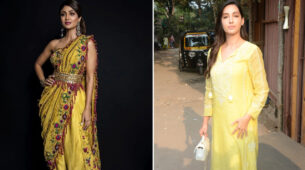 Shilpa Shetty To Nora Fatehi: B-Town Ladies Slew In Sunset Colour
