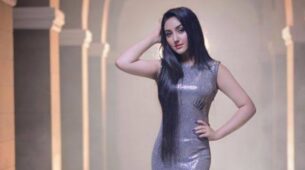 Shine Bright In These Sequin, Embellished, And Glitzy Dresses Donned By Ashnoor Kaur
