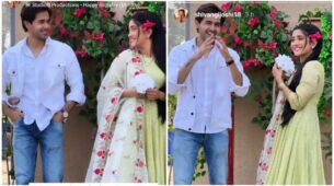 Shivangi Joshi gives big hug to Randeep Rai on his birthday, gets lost in his romantic eyes