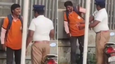 Shocking: A Cop Slaps A Swiggy Delivery Boy In Coimbatore