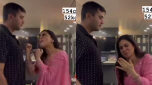 Shocking Video: Shraddha Arya caught in camera fighting with husband, fans stunned