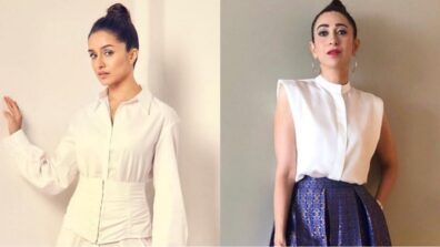 Shraddha Kapoor To Karisma Kapoor: White Shirt Styles We Love By B-Town Women