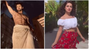 Siddhanth Nigam flaunts chiseled abs in towel like Ranbir Kapoor from Sawariya, Avneet Kaur says, “tere honge…”
