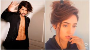 Siddharth Nigam poses all stud hot in embellished black pantsuit, Ashnoor Kaur says, ‘I’m overwhelmed’