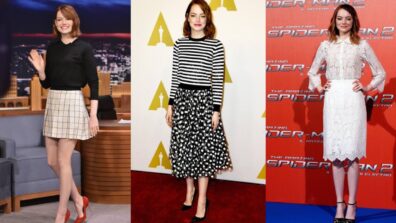 Skirts Are Trending In Emma Stone’s Closet: Have A Sneak Peek