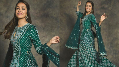 Sneak Peek Into Shraddha Kapoor’s Stunning Green Lehenga Collection