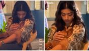 So Cute: Rashmika Mandanna and Aura’s cuddle moments would leave you awed