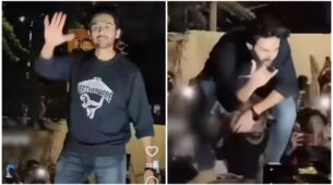 So Humble: Kartik Aaryan gets showered with praises as he poses with fans for selfie