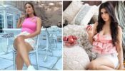 So Stunning: Hina Khan and Mouni Roy look beautiful in shades of pink