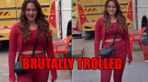 Sonakshi Sinha Brutally Trolled By Fans As She Sets Out In Red Gym Co-Ord Sets: Trolls Call Her Motakshi Sinha