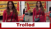 Sonakshi Sinha Brutally Trolled By Fans As She Sets Out In Red Gym Co-Ord Sets: Trolls Call Her Motakshi Sinha